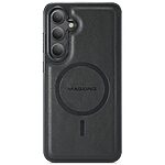 Θήκη Samsung Galaxy S25 Plus 5G / S24 Plus 5G MAGKING PU Leather Sockproof Series Πλάτη από σκληρό πλαστικό