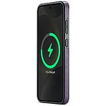 Θήκη Samsung Galaxy S25 Plus 5G / S24 Plus 5G MAGKING PU Leather Sockproof Series Πλάτη από σκληρό πλαστικό ,συμβατό με magsafe φορτιστή και επένδυση δερματίνης μωβ - Image 3