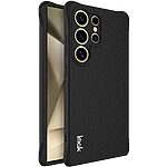 Θήκη Samsung Galaxy S25 Ultra 5G IMAK Airbag Matte Series με ενισχυμένες γωνίες από Premium ανθεκτικό TPU μαύρο