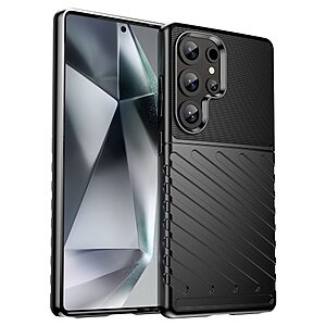 Θήκη Samsung Galaxy S25 Ultra 5G Mad Mask Thunder Series Πλάτη από ενισχυμένο TPU μαύρο