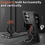 συμβατό με ασύρματη φόρτιση Magsafe και Βάση στήριξης TPU μαύρο