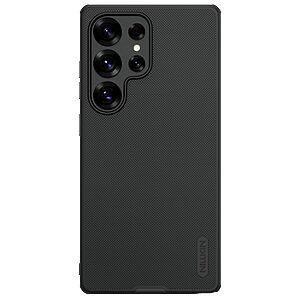 Θήκη Samsung Galaxy S25 Ultra 5G NiLLkin Super Frosted Shield Pro Series Πλάτη από Premium σκληρό TPU μαύρο