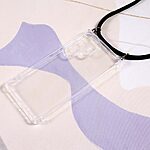 Θήκη Samsung Galaxy S25 Ultra 5G OEM Silicone Sockproof Transparent πλάτη με κορδόνι από αντικραδασμικό TPU - Image 2