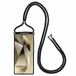 Θήκη Samsung Galaxy S25 Ultra 5G OEM Soft Silicone Sockproof πλάτη με κορδόνι από αντικραδασμικό TPU μαύρο - Image 2