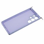 Θήκη Samsung Galaxy S25 Ultra 5G OEM Soft Silicone Sockproof πλάτη με κορδόνι από αντικραδασμικό TPU μωβ ανοιχτό - Image 5