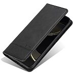 Θήκη Xiaomi Poco X7 Pro 5G AZNS Litchi Retro V4 Texture Leather με βάση στήριξης, υποδοχές καρτών και μαγνητικό κούμπωμα μαύρο - Image 5