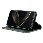 Θήκη Xiaomi Poco X7 Pro 5G AZNS Litchi Retro V4 Texture Leather με βάση στήριξης, υποδοχές καρτών και μαγνητικό κούμπωμα πράσινο - Image 3