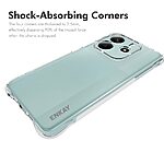 Θήκη Xiaomi Redmi Note 14 4G ENKAY Silicone Sockproof Anti-Slip Transparent Πλάτη TPU - Image 2