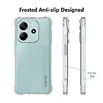 Θήκη Xiaomi Redmi Note 14 4G ENKAY Silicone Sockproof Anti-Slip Transparent Πλάτη TPU - Image 4