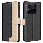 Θήκη Xiaomi Redmi Note 14 5G BINFEN COLOR Leather Wallet Double Stitching Lines series 13 με βάση στήριξης