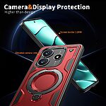 Θήκη Xiaomi Redmi Note 14 5G Mad Mask Πλάτη Military Protection με Μαγνητικό δαχτυλίδι ,συμβατό με ασύρματη φόρτιση Magsafe και Βάση στήριξης TPU κόκκινο - Image 5