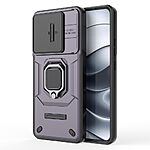 Θήκη Xiaomi Redmi Note 14 5G Mad Mask Camshield Armor Guard v3 Πλάτη με προστασία για την κάμερα, Kickstand και Βάση στήριξης από σκλήρό Premium TPU μωβ - Image 4