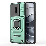 Θήκη Xiaomi Redmi Note 14 5G Mad Mask Camshield Armor Guard v3 Πλάτη με προστασία για την κάμερα, Kickstand και Βάση στήριξης από σκλήρό Premium TPU πράσινο - Image 4