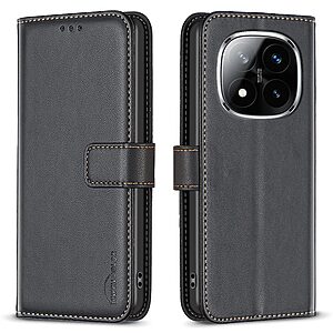 Θήκη Xiaomi Redmi Note 14 Pro 4G BINFEN COLOR Leather Wallet series 12 με βάση στήριξης