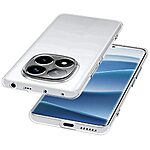 Θήκη Xiaomi Redmi Note 14 Pro 4G OEM Silicone Sockproof V5 Anti-Slip Transparent Πλάτη TPU - Image 3