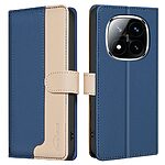 Θήκη Xiaomi Redmi Note 14 Pro 5G / Poco X7 5G BINFEN COLOR Leather Wallet Double Stitching Lines series 13 με βάση στήριξης