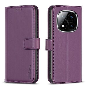 Θήκη Xiaomi Redmi Note 14 Pro 5G / Poco X7 5G BINFEN COLOR Leather Wallet series 12 με βάση στήριξης