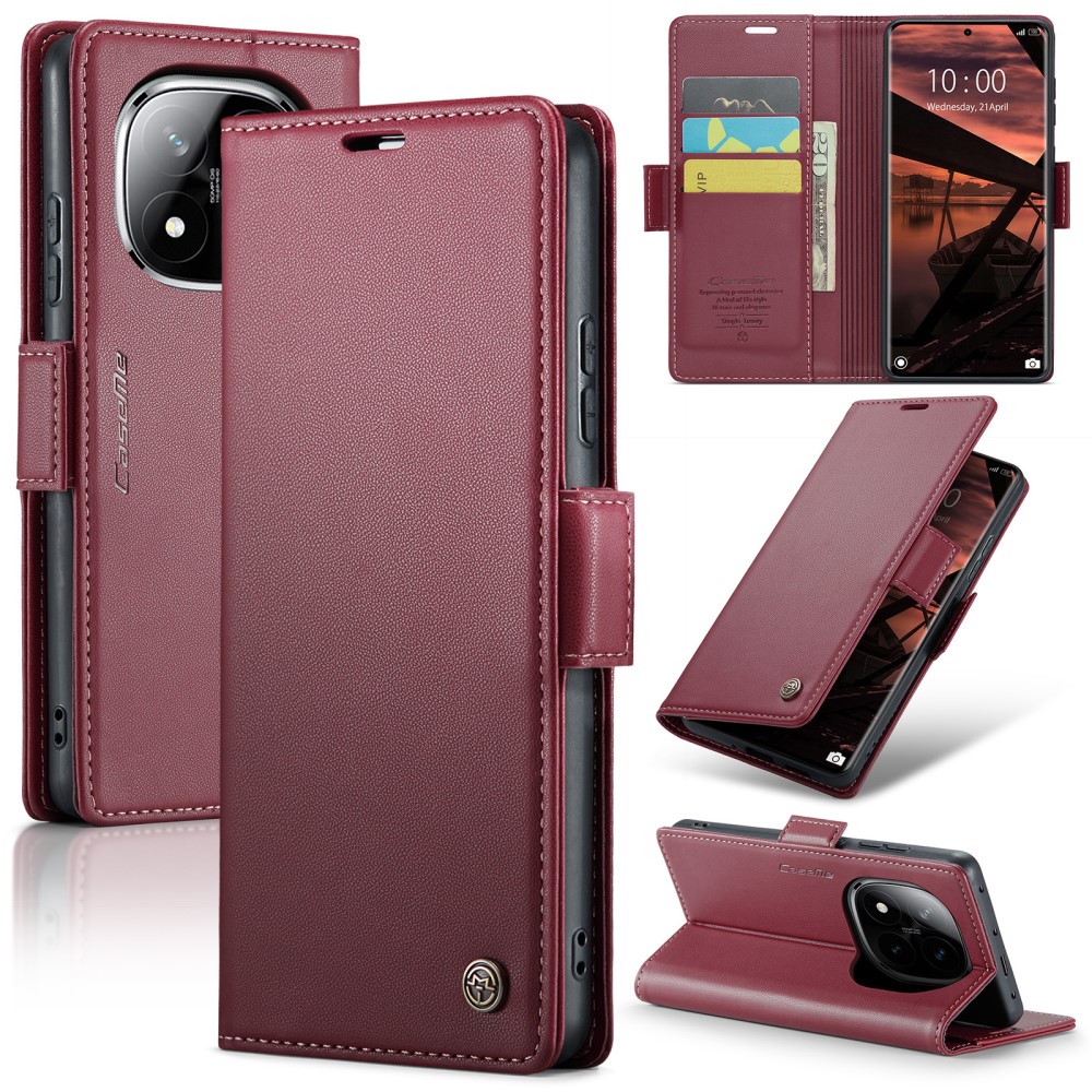 Θήκη Xiaomi Redmi Note 14 Pro 5G / Poco X7 5G CASEME 023 Series Πορτοφόλι με βάση στήριξης Θήκη Xiaomi Redmi Note 14 Pro 5G / Poco X7 5G CASEME 023 Series Πορτοφόλι με βάση στήριξης