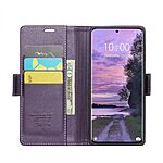 Θήκη Xiaomi Redmi Note 14 Pro 5G / Poco X7 5G CASEME 023 Series Πορτοφόλι με βάση στήριξης, υποδοχές καρτών και μαγνητικό κούμπωμα από συνθετικό δέρμα και TPU μωβ - Image 3