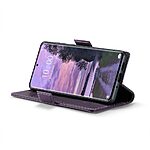 Θήκη Xiaomi Redmi Note 14 Pro 5G / Poco X7 5G CASEME 023 Series Πορτοφόλι με βάση στήριξης, υποδοχές καρτών και μαγνητικό κούμπωμα από συνθετικό δέρμα και TPU μωβ - Image 4