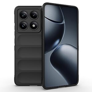 Θήκη Xiaomi Redmi Note 14 Pro 5G / Poco X7 5G Mad Mask Rugged Armor από σκληρό Premium TPU μαύρο