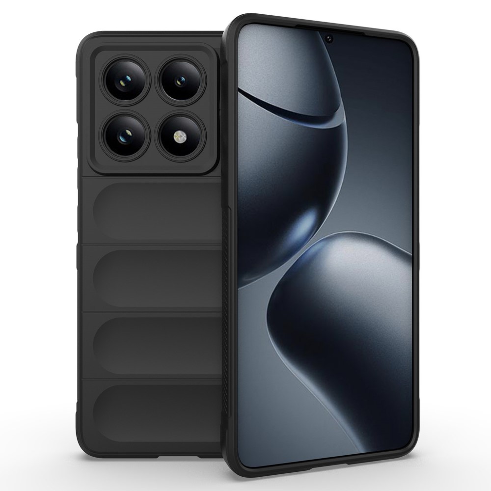 Θήκη Xiaomi Redmi Note 14 Pro 5G / Poco X7 5G Mad Mask Rugged Armor από σκληρό Premium TPU μαύρο Θήκη Xiaomi Redmi Note 14 Pro 5G / Poco X7 5G Mad Mask Rugged Armor από σκληρό Premium TPU μαύρο