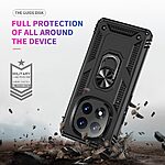 Θήκη Xiaomi Redmi Note 14 Pro 5G / Poco X7 5G Mad Mask πλάτη Armor V2 με Μαγνητικό δαχτυλίδι και Βάση στήριξης TPU μαύρο - Image 4