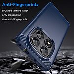 Θήκη Xiaomi Redmi Note 14 Pro 5G / Poco X7 5G Mad Mask Brushed TPU Carbon Πλάτη μπλε - Image 4