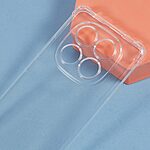 Θήκη Xiaomi Redmi Note 14 Pro 5G / Poco X7 5G OEM Silicone Sockproof Transparent πλάτη με κορδόνι από αντικραδασμικό TPU - Image 4