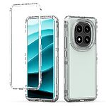 Θήκη Xiaomi Redmi Note 14 Pro 5G / Poco X7 5G OEM Transparent Full Cover Case 360° από TPU Frame - Image 5