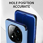 Θήκη Xiaomi Redmi Note 14 Pro Plus 5G OEM Mirror Surface View New Edition Stand Case Cover Flip Window μαύρο - Image 4