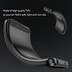 Θήκη Xiaomi Redmi Note 14 Pro Plus 5G Mad Mask Brushed TPU Carbon Πλάτη μαύρο - Image 5