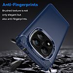 Θήκη Xiaomi Redmi Note 14 Pro Plus 5G Mad Mask Brushed TPU Carbon Πλάτη μπλε - Image 4