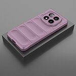 Θήκη Xiaomi Redmi Note 14 Pro Plus 5G Mad Mask Rugged Armor από σκληρό Premium TPU μωβ ανοιχτό - Image 3