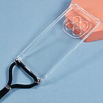 Θήκη Xiaomi Redmi Note 14 Pro Plus 5G OEM Silicone Sockproof Transparent πλάτη με κορδόνι από αντικραδασμικό TPU - Image 2