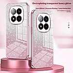 Θήκη Xiaomi Redmi Note 14 Pro Plus 5G OEM πλάτη με διακριτικό γκλίτερ V2 από αντικραδασμικό Premium TPU μπλε - Image 2