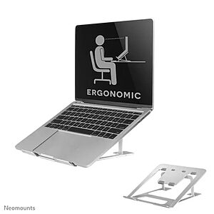 Neomounts Foldable Laptop Stand 10''-17'' (NEONSLS085SILVER)