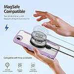 Θήκη iPhone 16e DUX DUCIS Skin X Pro Series με βάση στήριξης, συμβατό με MagSafe φορτιστή υποδοχή καρτών και μαγνητικό κούμπωμα Flip Wallet από συνθετικό δέρμα και εσωτερικό TPU μωβ ανοιχτό - Image 3