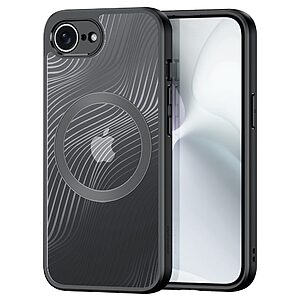 Θήκη iPhone 16e DUX DUCIS Aimo Series συμβατό με MagSafe φορτιστή - Ανθεκτική στις Πτώσεις μαύρο