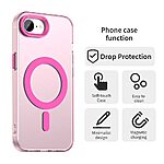 Θήκη iPhone 16e Mad Mask Λεπτή ματ ημιδιάφανη με ανθεκτικό TPU+PC υλικό και συμβατότητα MagSafe για άνετη φόρτιση κόκκινο - Image 2