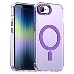 Θήκη iPhone 16e Mad Mask Λεπτή ματ ημιδιάφανη με ανθεκτικό TPU+PC υλικό και συμβατότητα MagSafe για άνετη φόρτιση μωβ