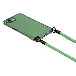 Θήκη iPhone 16e OEM Soft Silicone Sockproof v3 πλάτη με κορδόνι από αντικραδασμικό TPU πράσινο - Image 4
