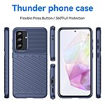 Θήκη Samsung Galaxy A36 / A56 Mad Mask Thunder Series Πλάτη από ενισχυμένο TPU μπλε - Image 3