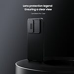 Θήκη Samsung Galaxy A36 NiLLkin Camshield Pro Series Πλάτη με προστασία για την κάμερα από σκλήρό Premium TPU μαύρο - Image 5