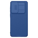 Θήκη Samsung Galaxy A36 NiLLkin Camshield Pro Series Πλάτη με προστασία για την κάμερα από σκλήρό Premium TPU μπλε