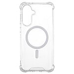 Θήκη Samsung Galaxy A56 Mad Mask Silicone Sockproof V2 συμβατό με MagSafe φορτιστή Transparent Πλάτη TPU - Image 2