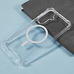 Θήκη Samsung Galaxy A56 Mad Mask Silicone Sockproof V2 συμβατό με MagSafe φορτιστή Transparent Πλάτη TPU - Image 3