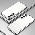 Θήκη Samsung Galaxy A56 Mad Mask Electroplating Series Thin Frame Πλάτη από Premium TPU με μεταλιζέ περίβλημα ασημί - Image 2