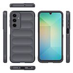 Θήκη Samsung Galaxy A56 Mad Mask Rugged Armor από σκληρό Premium TPU γκρι σκούρο - Image 2