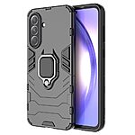 Θήκη Samsung Galaxy A56 Mad Mask Πλάτη Thin Armor με Μαγνητικό δαχτυλίδι και Βάση στήριξης TPU μαύρο